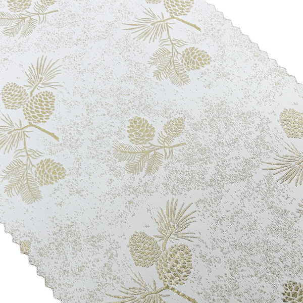 Bieżniki Boże Narodzenie Szyszka Złota