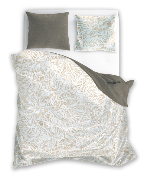 Komplet Pościeli Satyna Bawełniana 160x200+ 2x70x80 Milagro Verde 028