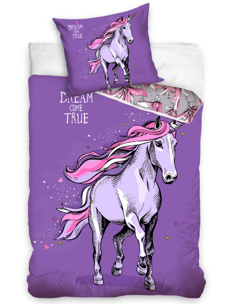Pościel Bawełniana Unicorn Jednorożec NL201014