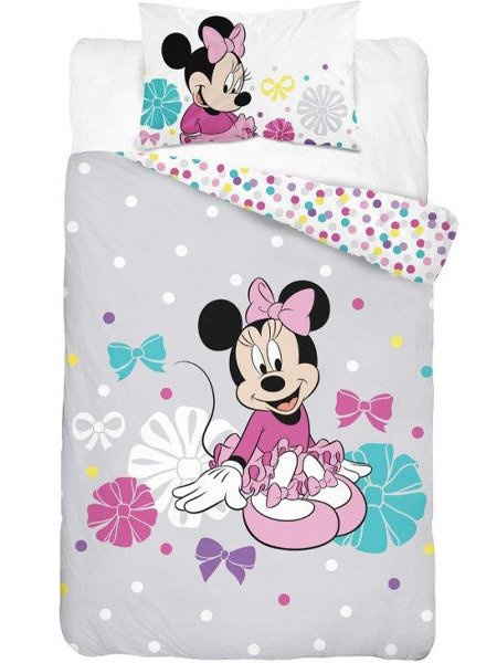 Pościel Dziecięca 100x135+40x60 Minnie 44B-BABY