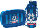 Szkolny Zestaw Śniadaniowy Lunchbox z Bidonem Soccer 17-3022P
