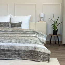 Dwustronna Narzuta TAVIRA  J-035 Brian Beige 220x240+2x40x40