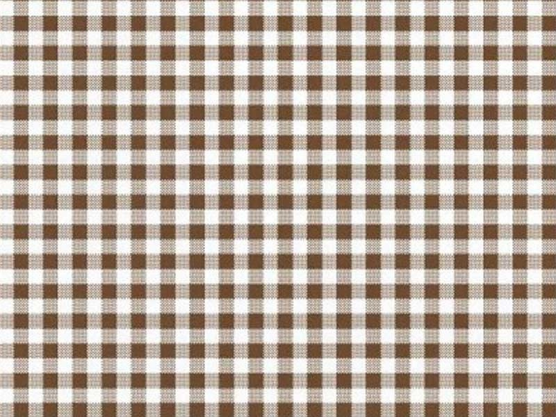 Obrus Ceratowy Brązowa Kratka Mirella 152-D