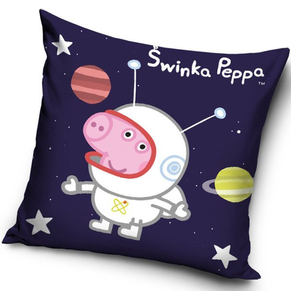 Poszewka Świnka Peppa Astronauta PP6002 40x40 cm