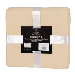 Koc Polarowy Milutek 130x170 Beżowy