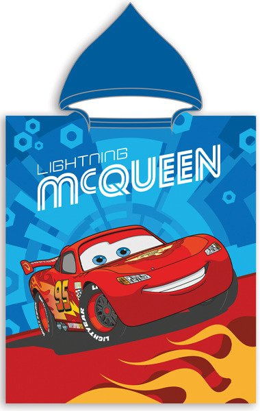 Poncho Disney Cars 05 50x115 cm