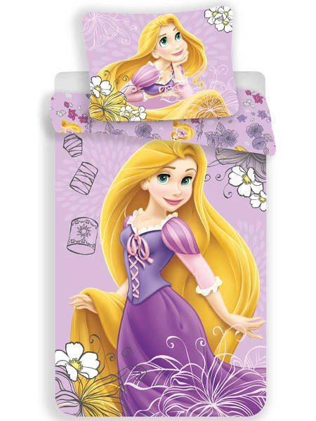 Pościel Bawełniana Disney Princess Roszpunka Zaplątani 01
