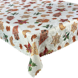 Obrus Plamoodporny Druk Boże Narodzenie Ginger Time
