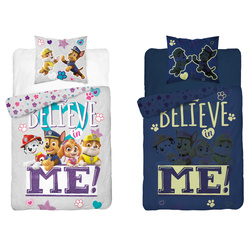Pościel Psi Patrol 140x200+70x80 PAW PATROL 27 FLUO