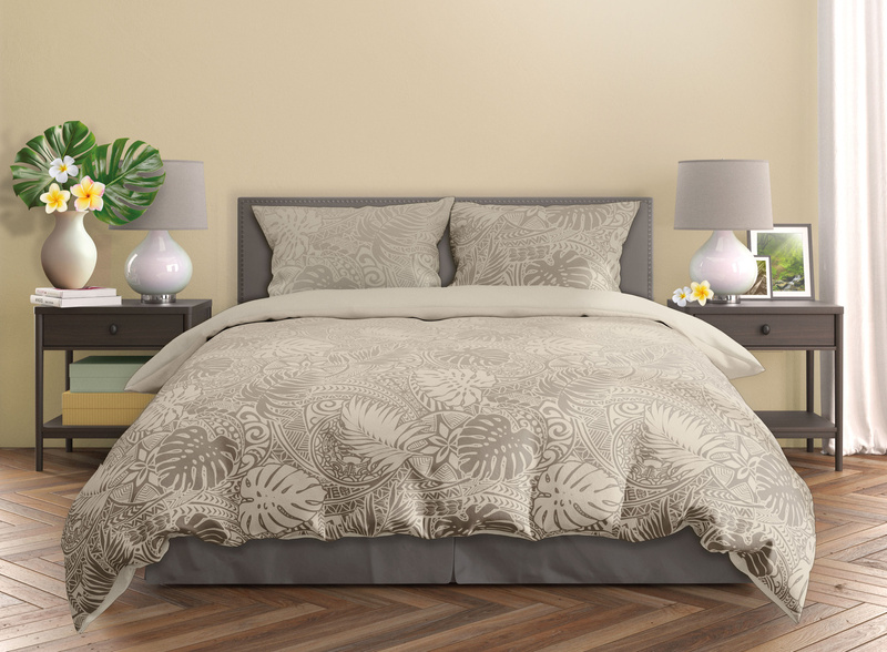 Komplet Pościeli Satyna Bawełniana 220x200+ 2x70x80 Milagro Verde 024