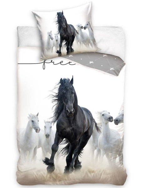 Pościel Bawełniana Mustang Konie NL201110