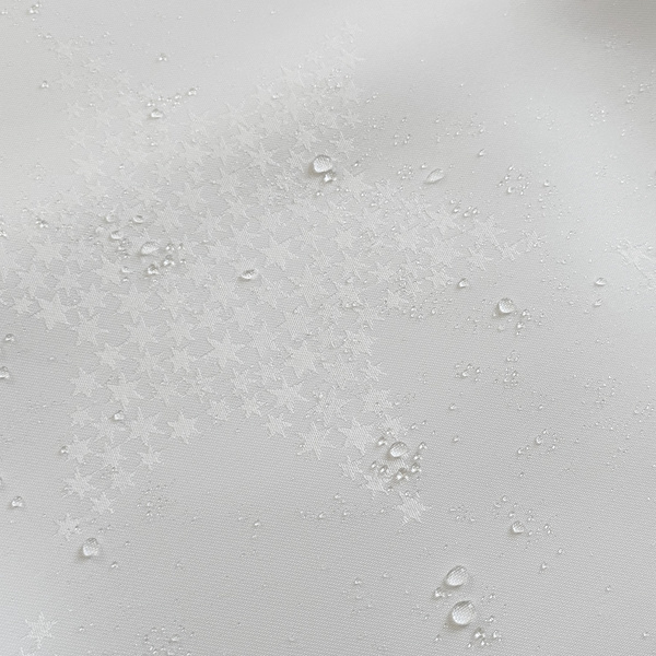 Obrus Plamoodporny Świąteczny Boże Narodzenie Gwiazdy Z-3500 Biały