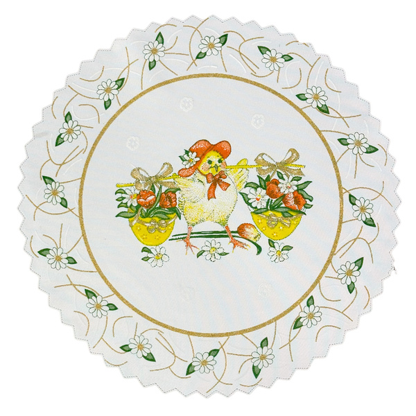 Serweta Wielkanoc Kurczaczki Śr. 36 cm