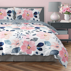 Komplet Pościeli Satyna Bawełniana 160x200+ 2x70x80 Milagro Verde 011