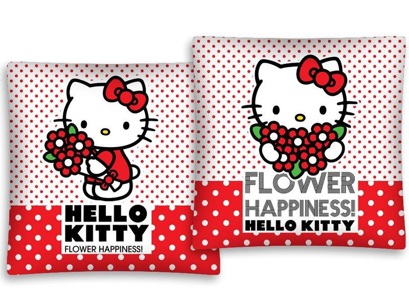 Poduszka Dwustronna Hello Kitty 13 40x40 cm Zestaw
