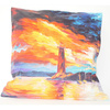 Poszewka Welurowa 3D Latarnia Morska 45x45 cm