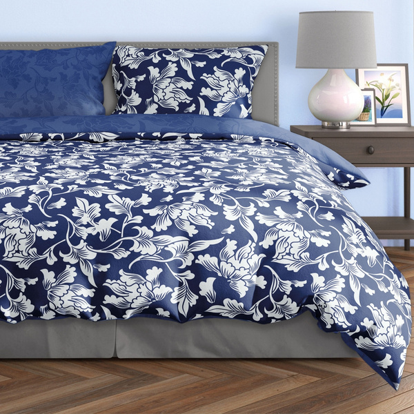 Komplet Pościeli Satyna Bawełniana 160x200+ 2x70x80 Milagro Verde 026