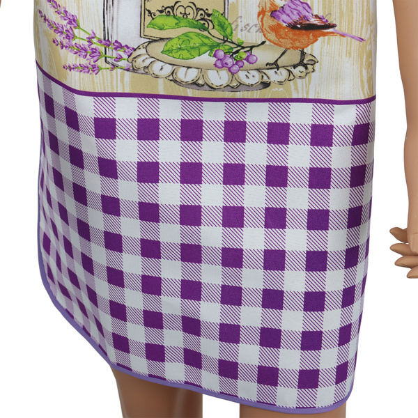 Fartuszek Kuchenny i 2 Rękawice Kuchenne Lavender II 0318FS25 Zestaw