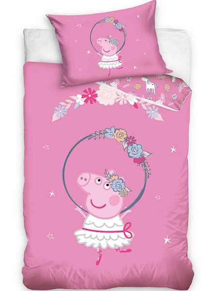 Pościel Dziecięca 100x135+40x60 Peppa PP224126a