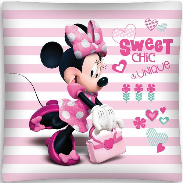 Poduszka 3D Minnie Mouse 11 40x40 cm Zestaw