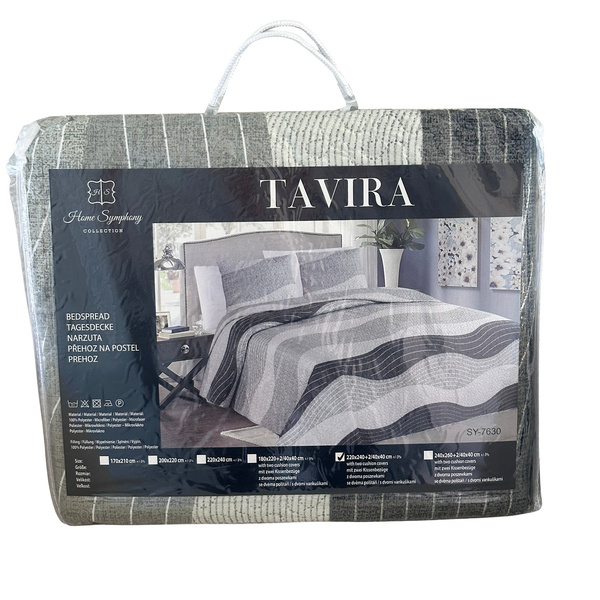 Dwustronna Narzuta TAVIRA SY-7630 220x240+2x40x40