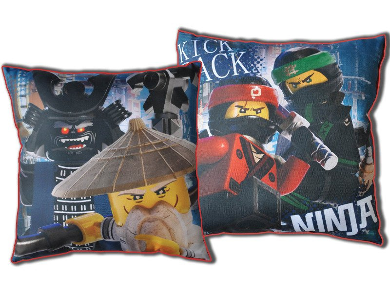 Dwustronna Poduszka Lego Ninjago 600C  40x40 cm