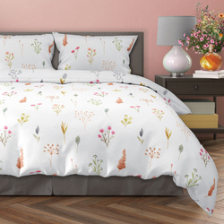 Komplet Pościeli Satyna Bawełniana 220x200+ 2x70x80 Milagro Verde 022