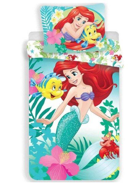 Pościel Bawełniana Disney Princess Ariel 