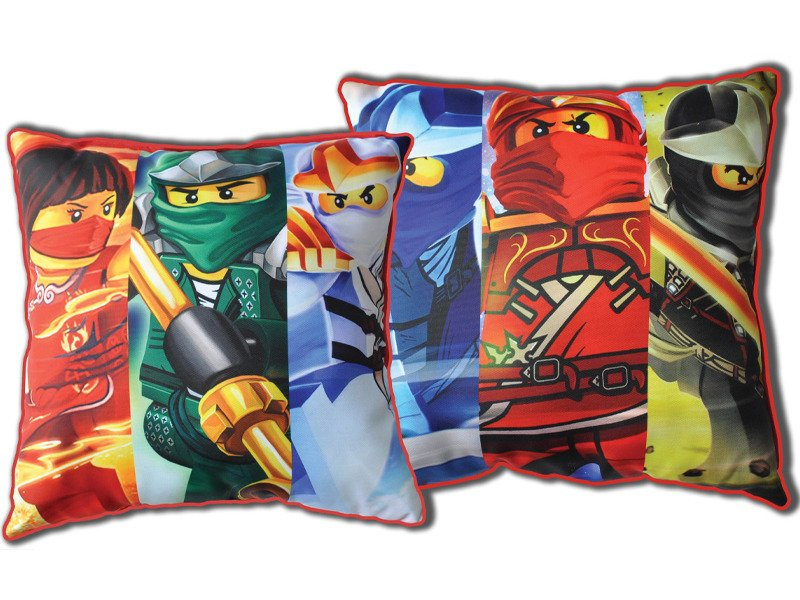 Dwustronna Poduszka Lego Ninjago 614C  40x40 cm