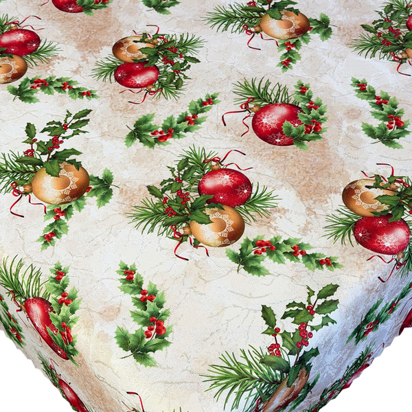 Obrus Plamoodporny Bombki