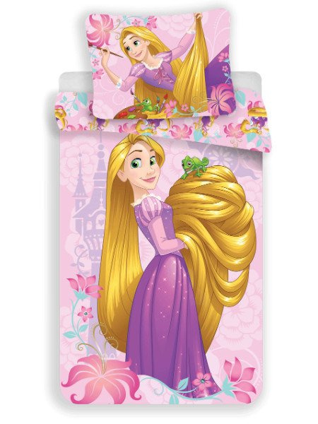 Pościel Bawełniana Disney Princess Roszpunka Zaplątani 03