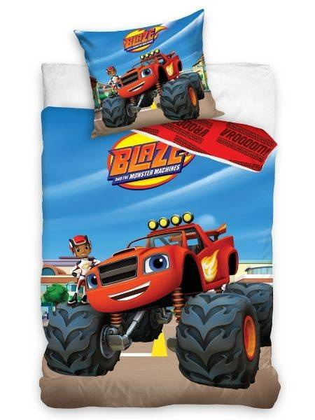 Pościel Dziecięca 100x135+40x60 Blaze i Mega Maszyny BMM161002-BABY