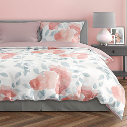 Komplet Pościeli Satyna Bawełniana 220x200+ 2x70x80 Milagro Verde 027