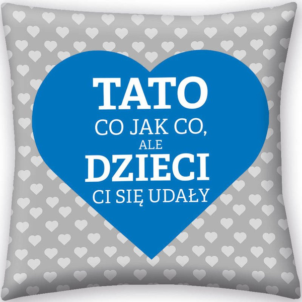 Poduszka Dekoracyjna Dla Taty 40x40 cm
