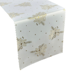 Bieżniki Boże Narodzenie Dzwonek Złoty