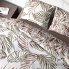 Komplet Pościeli Satyna Bawełniana 160x200+ 2x70x80 Boho 002 Liście