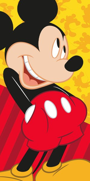 Ręczniki Plażowe 70x140 cm Disney Mickey Mouse 025