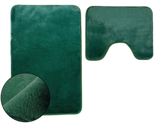 Dywaniki Łazienkowe Lombok II Zielony 2 cz.