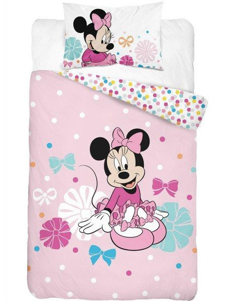 Pościel Dziecięca 100x135+40x60 Minnie 44A-BABY
