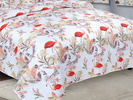 Dwustronna Narzuta TAVIRA BJ-064 Flamingos 220x240+2x40x40