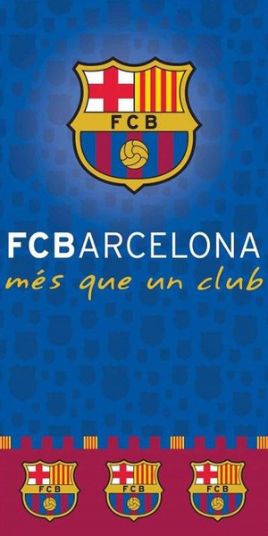 Ręczniki FC Barcelona Logo 9015 70x140 cm