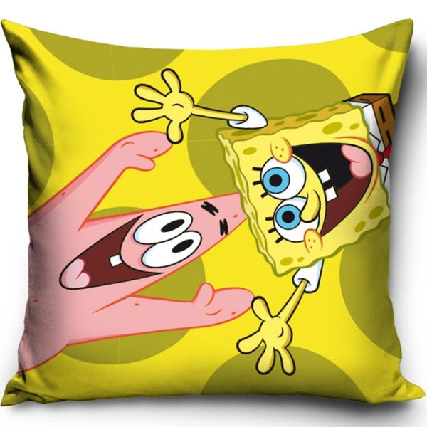 Poszewka SpongeBob Kanciastoporty SBOB191001 40x40 cm