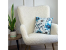 Dekoracyjna Poszewka Natura Niebieskie Kwiaty F24A275 40x40 cm