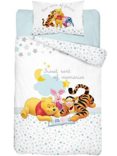 Pościel Dziecięca 100x135+40x60 Disney Kubuś Puchatek WTP28A