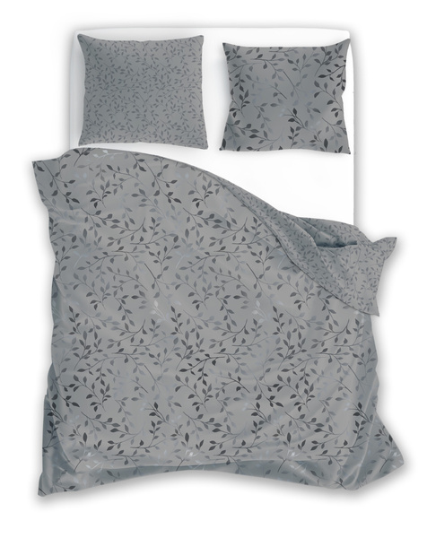 Komplet Pościeli Satyna Bawełniana 160x200+ 2x70x80 Milagro Verde 025