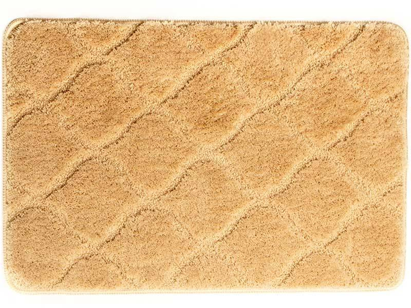 Dywaniki Łazienkowe Roti Beżowy - 1cz