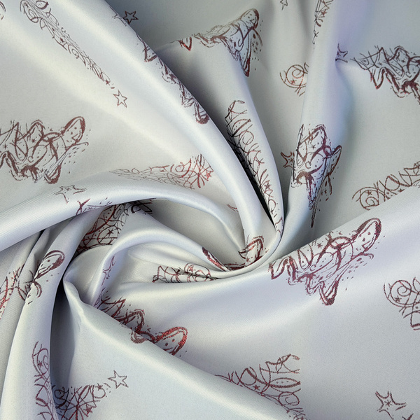 Dwustronne Bieżniki i Serwety Plamoodporne Świąteczny Boże Narodzenie Choinka Bordo Z-3401