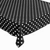 Obrus Plamoodporny Druk Kropki Czarny