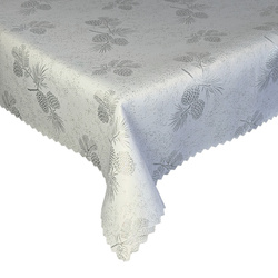 Bieżniki Boże Narodzenie Szyszka Srebrna