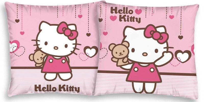 Poszewka Dwustronna Hello Kitty 01P 40x40 cm